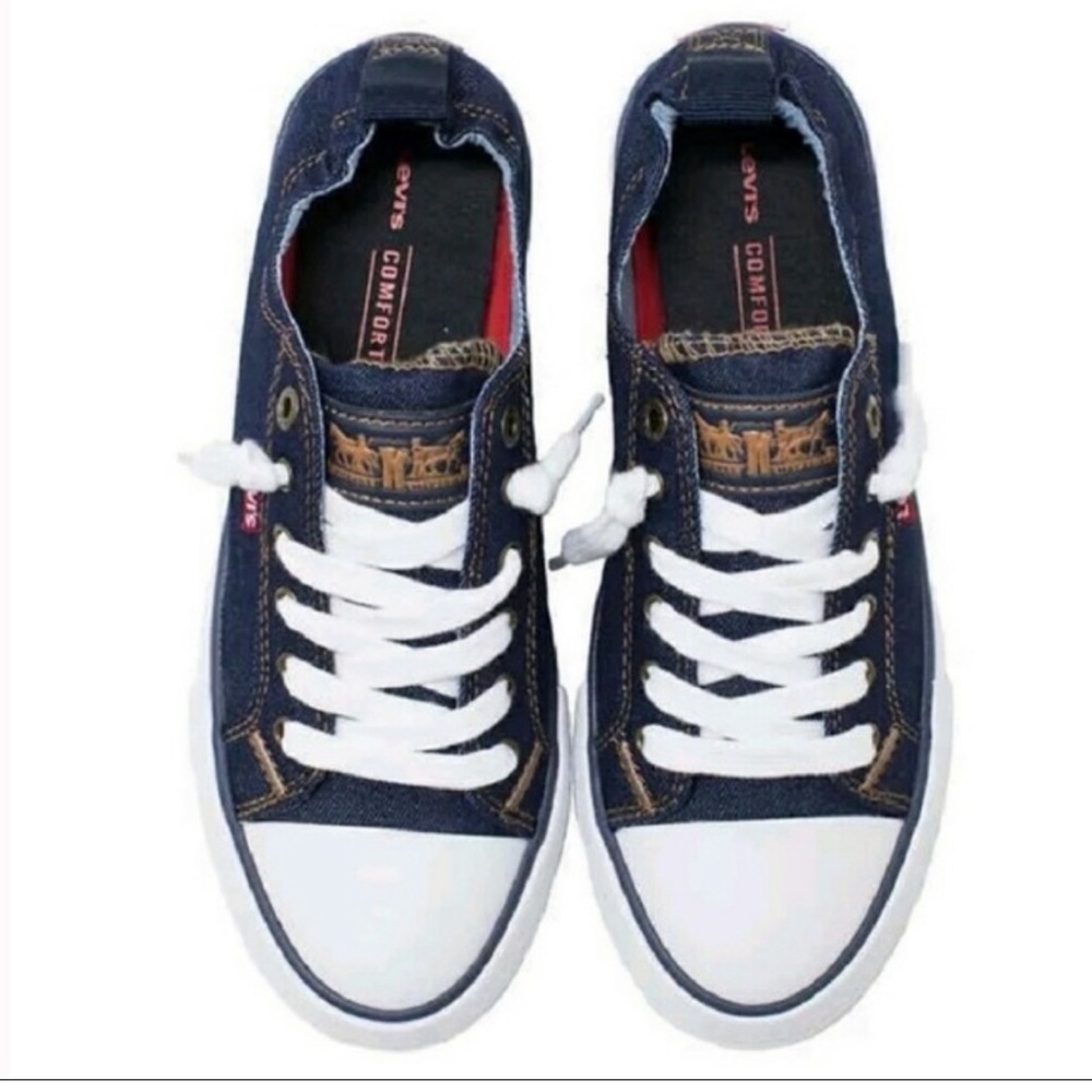 Levi’s Capellada de Tela Denim Slip On